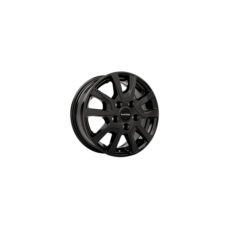 SuperMetal Vault 7.5x18 ET53 44317 Gloss Black Wheel | Duco Car Parts UK Car Parts