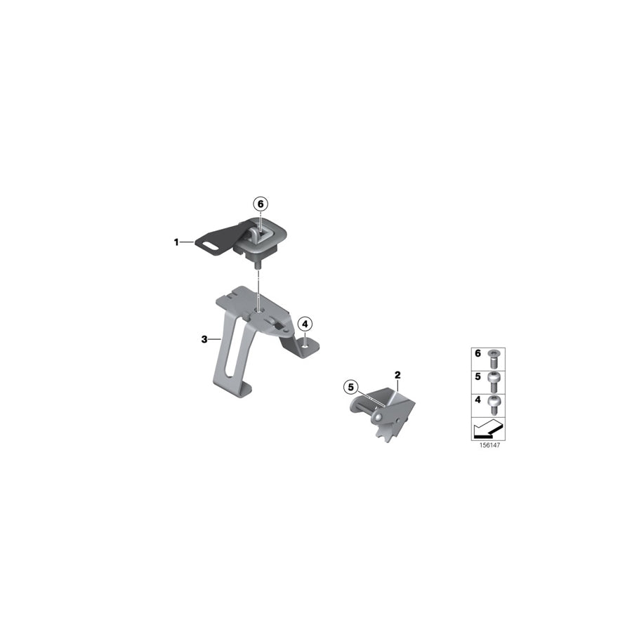 Genuine BMW 46517680685 Fillister Head Screw M10X30MK (Inc. Coupé, Phantom EWB & Phantom) | Duco Car Parts UK