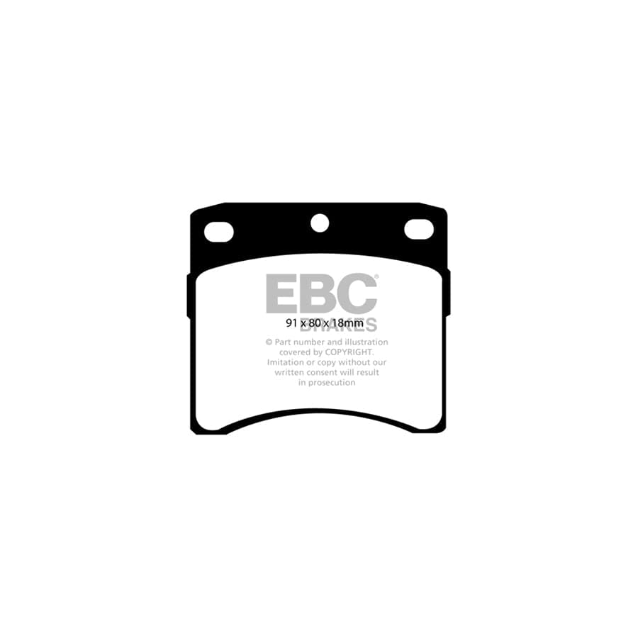 EBC PDKF2083 VW Caravelle Ultimax Front Brake Pad & Plain Disc Kit 2 | Duco Car Parts UK Car Parts