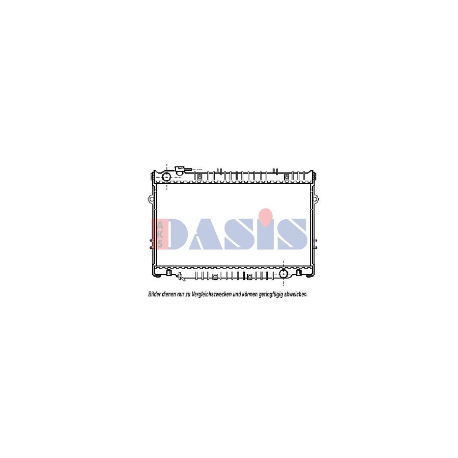 AKS Dasis 390001N Engine Radiator For Renault Trucks Mascott | Duco Car Parts UK