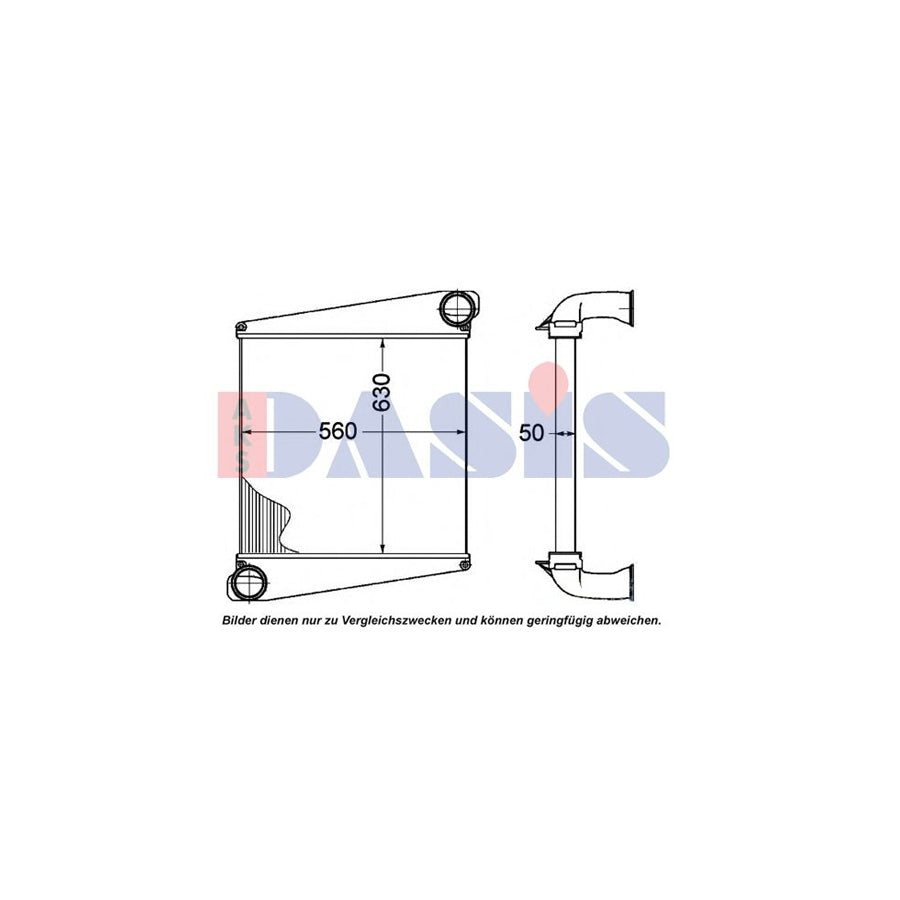 AKS Dasis 287007N Intercooler | Duco Car Parts UK