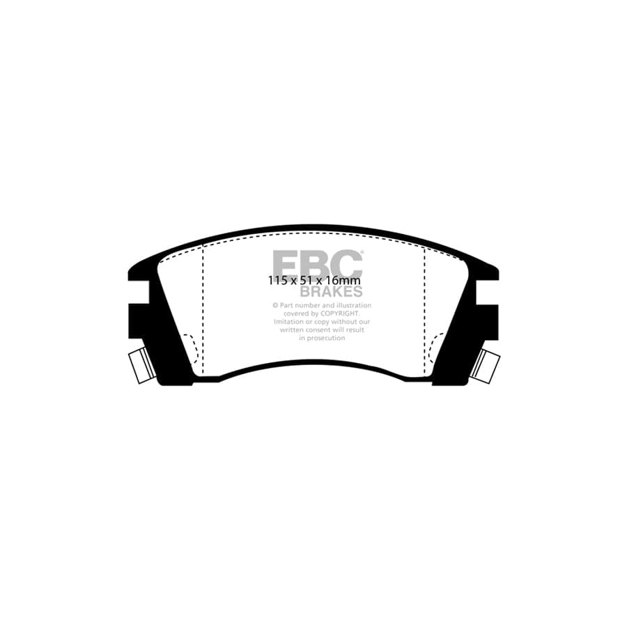 EBC PDKF1438 Nissan Sunny Ultimax Front Brake Pad & Plain Disc Kit 2 | Duco Car Parts UK Car Parts