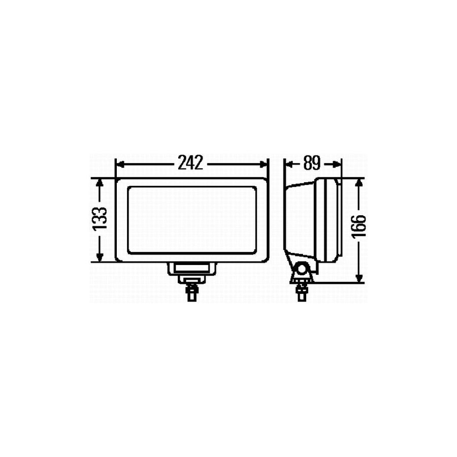 Hella 1NE 006 300-111 Fog Light
