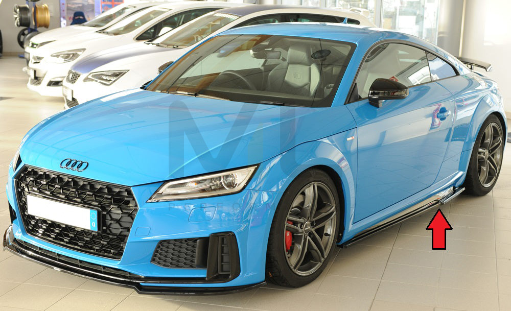 Rieger 00088234 Audi 8J-FV 8S Side Skirt Splitter (TT, TTS & TTRS) 7 | Duco Car Parts UK Car Parts