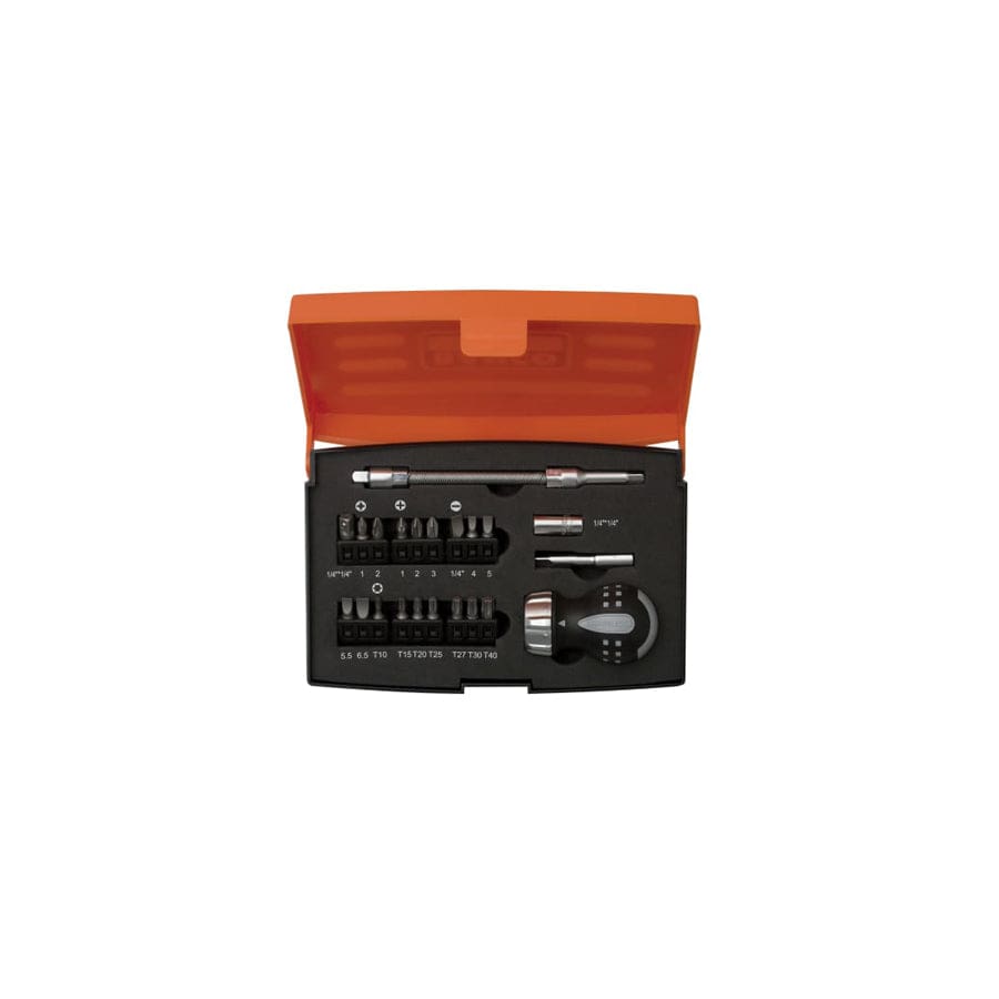 Bahco BAH808050S22 808050S-22 Stubby Ratchet Screwdriver Set, 22 Piece | Duco Car Parts UK