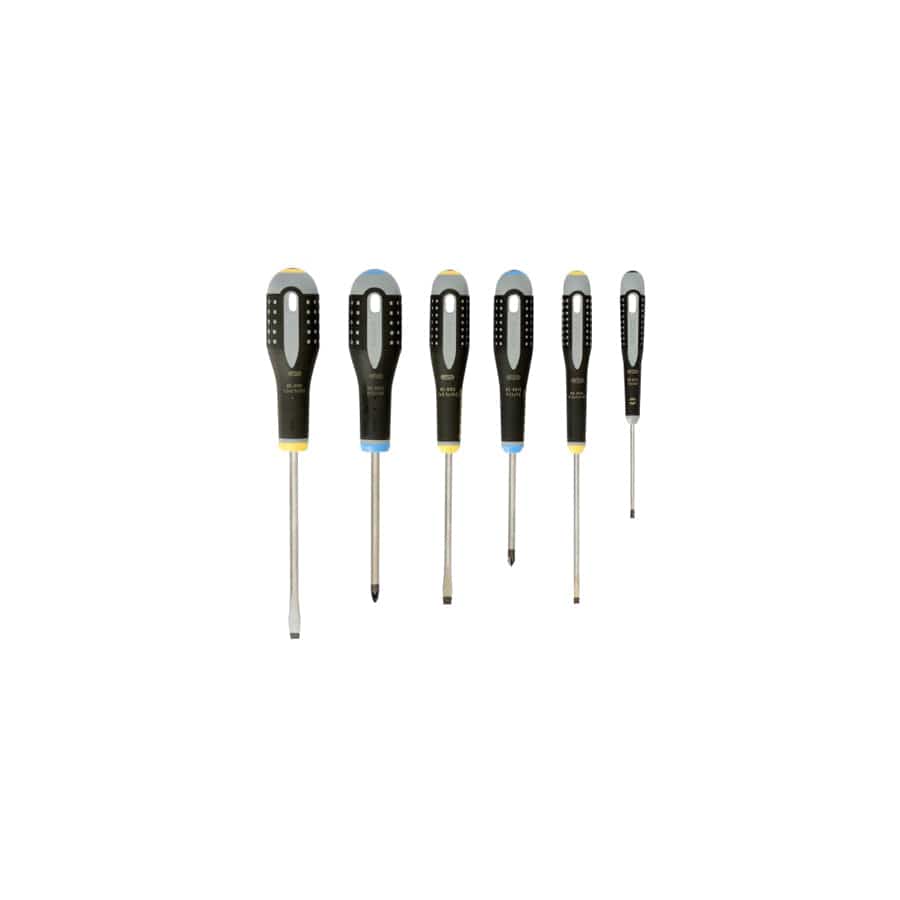 Bahco BAH9882 BE-9882 ERGO Screwdriver Set, 6 Piece | Duco Car Parts UK