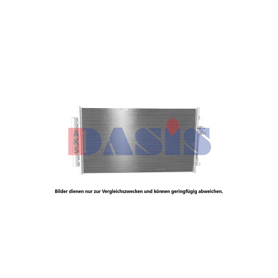AKS Dasis 012008N Air Conditioning Condenser For Alfa Romeo Giulia Saloon (952) | Duco Car Parts UK
