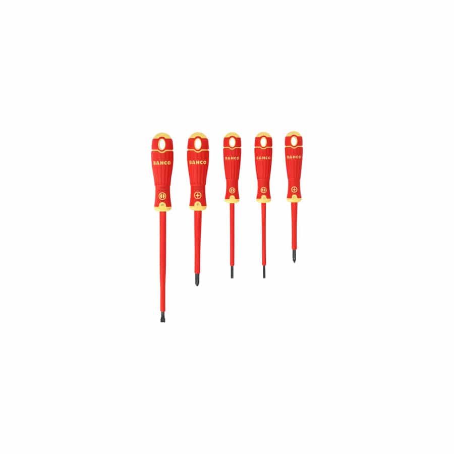 Bahco BAHB220015 B220.015 BAHCOFIT Insulated Screwdriver Set, 5 Piece | Duco Car Parts UK