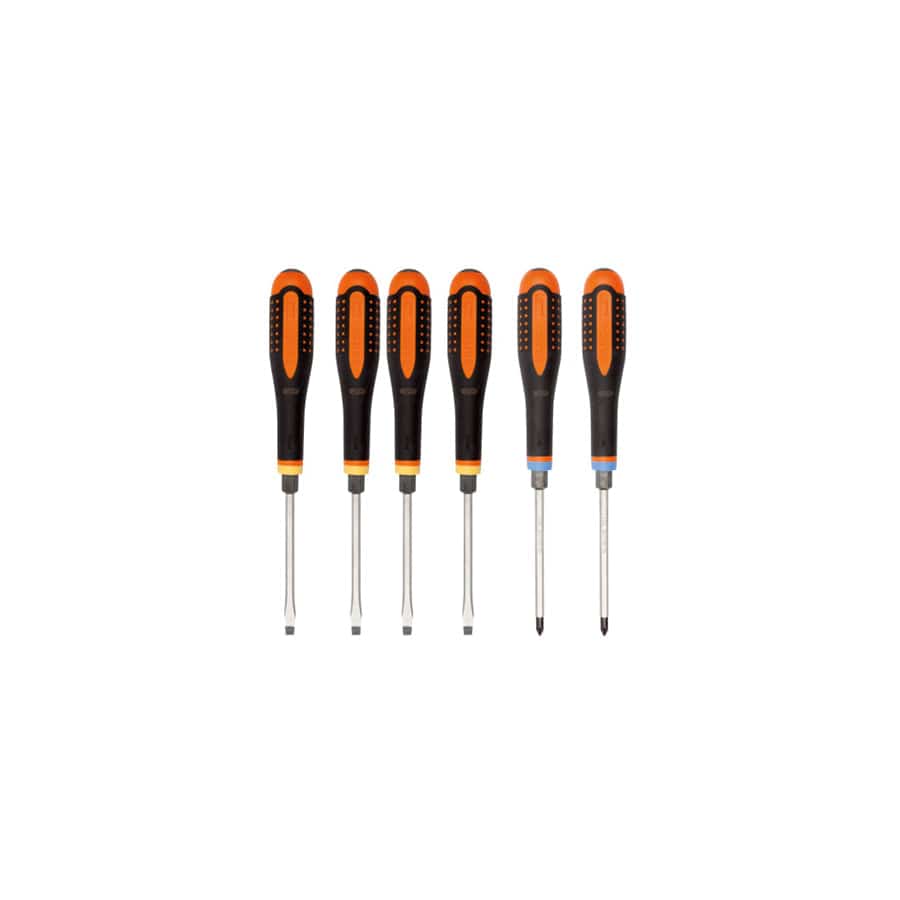 Bahco BAH9882TB BE-9882TB ERGO Through Blade Screwdriver Set, 6 Piece | Duco Car Parts UK