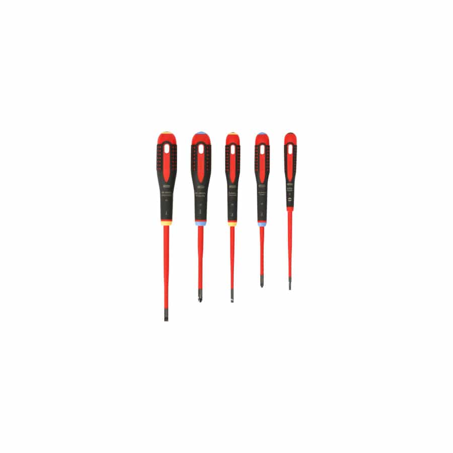 Bahco BAH9882SL BE-9882SL ERGO Slim VDE Insulated Screwdriver Set, 5 Piece | Duco Car Parts UK