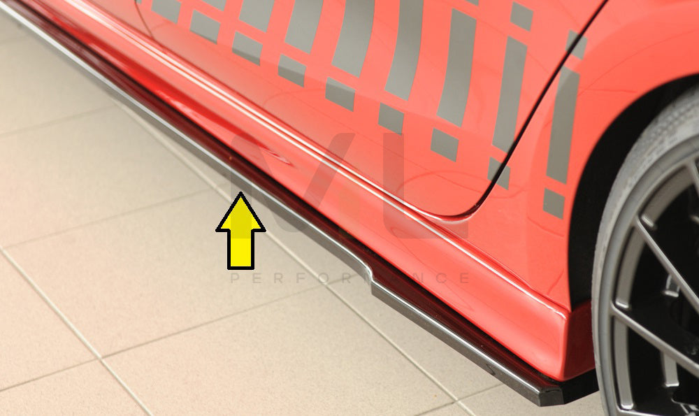Rieger 00088221 SEAT Leon KL Side Skirt Splitter 1 | Duco Car Parts UK Car Parts