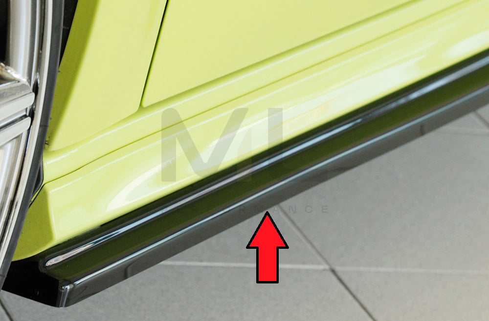 Rieger 00088196 Audi 8V Side Skirt Splitter (A3 & S3) 1 | Duco Car Parts UK Car Parts