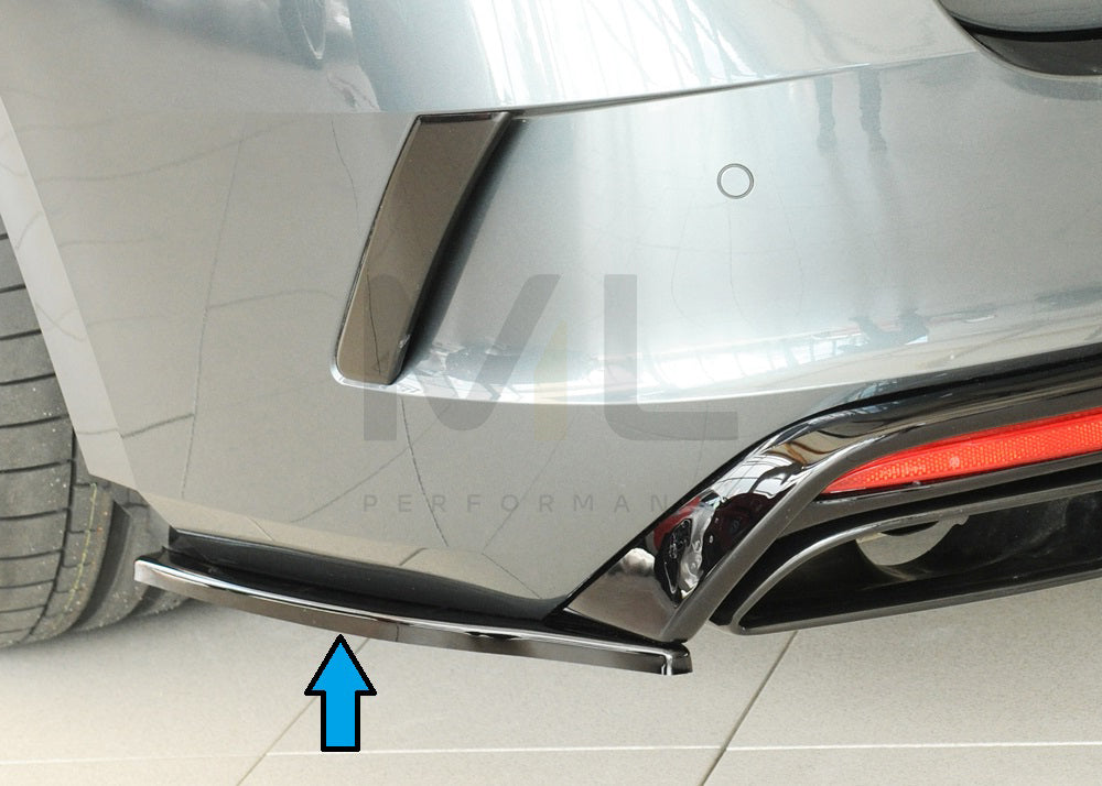 Rieger 00088256 Skoda NX Octavia RS Rear Side Splitter 1 | Duco Car Parts UK Car Parts