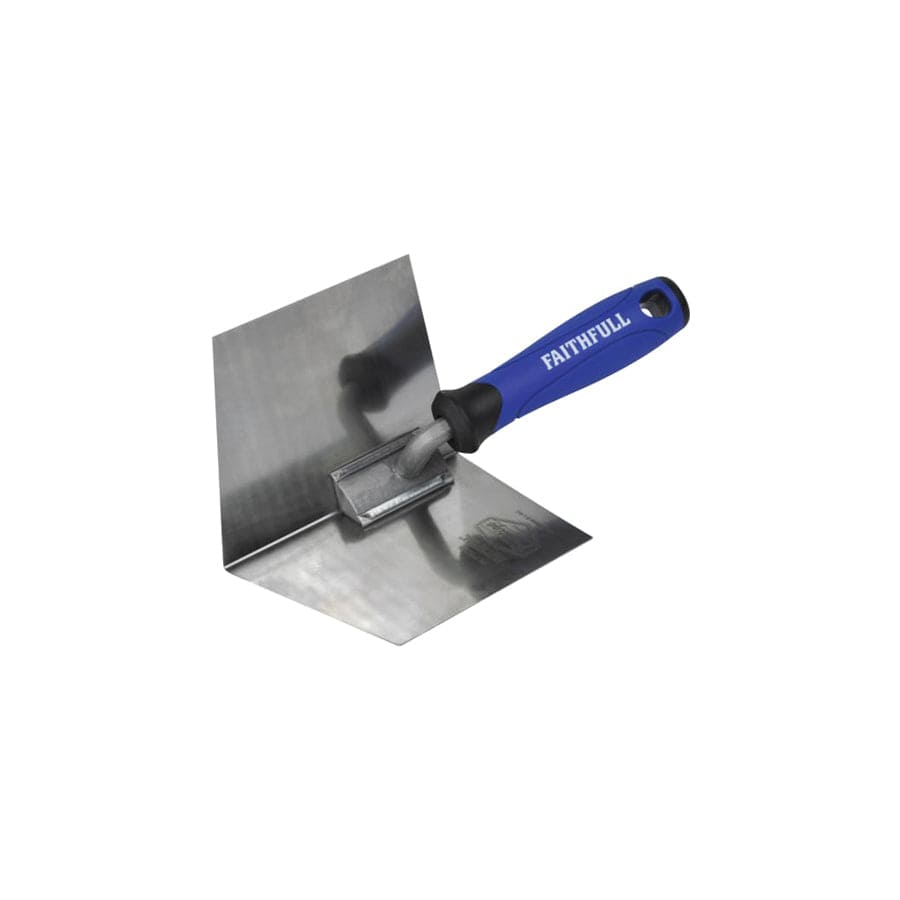 Faithfull FAIPTICTSS Prestige Internal Corner Trowel 5 x 4in | Duco Car Parts UK