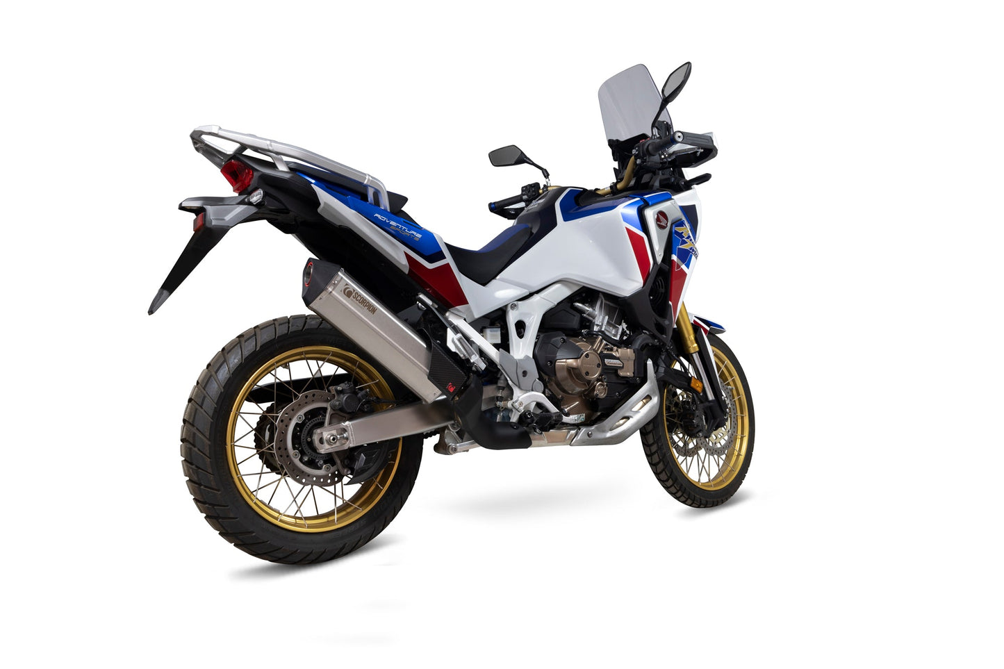 Scorpion RHA194SEO Honda CRF1100L Africa Twin Serket Slip-On - Brushed Stainless Steel Sleeve | Duco Car Parts UK UK