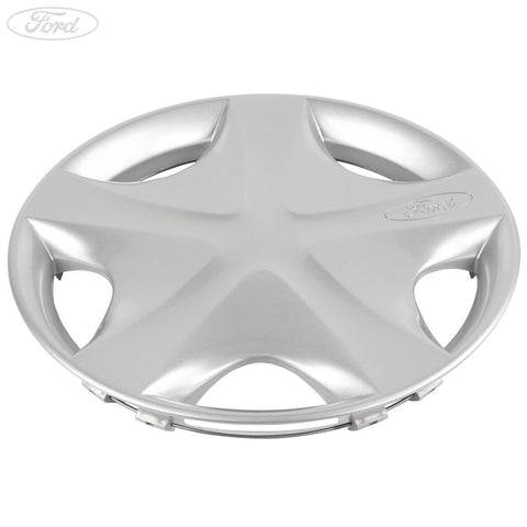 GENUINE FORD 1105625 KA MK1 13" WHEEL TRIM HUB CAP SILVER SINGLE 1996-2008 | Duco Car Parts UK