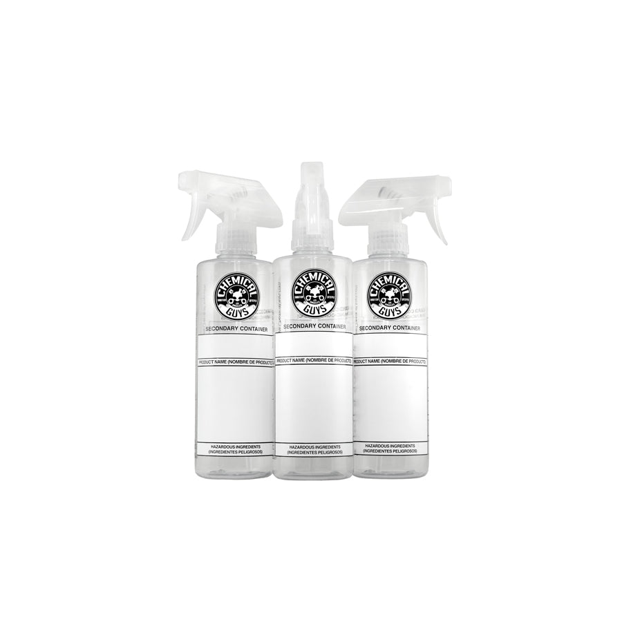 Chemical Guys Secondary Container Dilution Bottles (3 Pack) | Duco Car Parts UK Car Parts