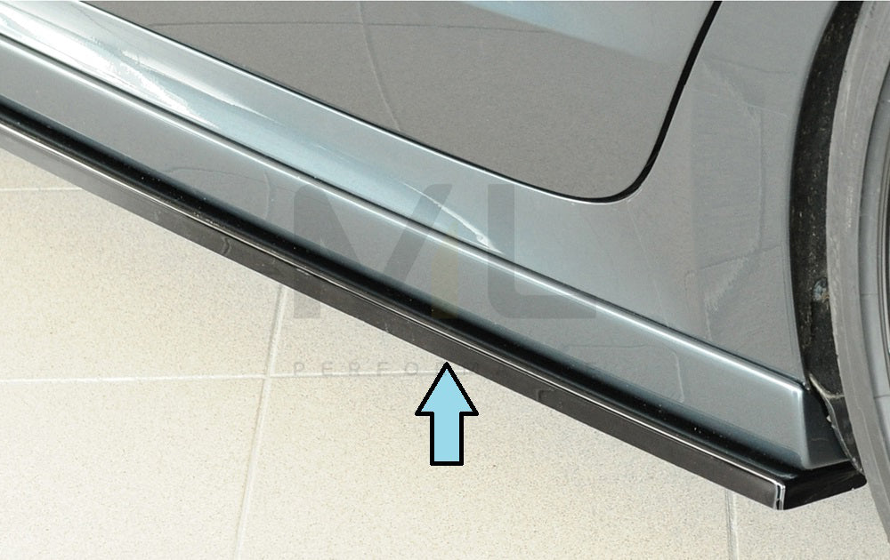 Rieger 00088252 Skoda NX Side Skirt Splitter (Octavia RS & Octavia) 1 | Duco Car Parts UK Car Parts