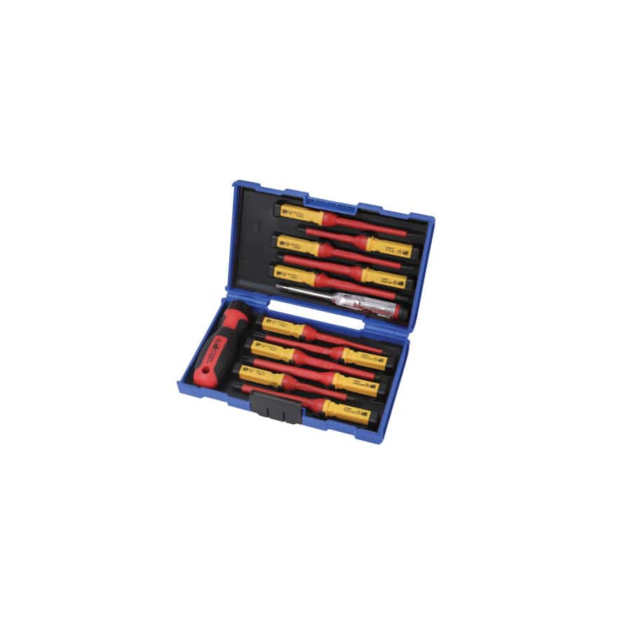 Faithfull FAISDVDES13I Interchangeable VDE Screwdriver Set, 13 Piece | Duco Car Parts UK