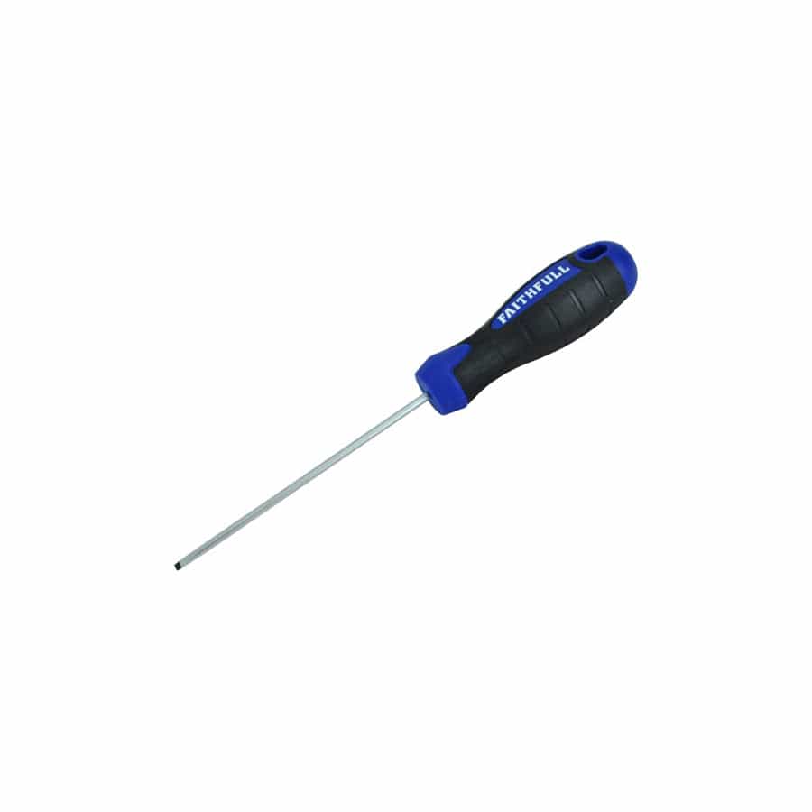Faithfull FAISDT100 Soft Grip Screwdriver Terminal Tip 3 x 100mm | Duco Car Parts UK