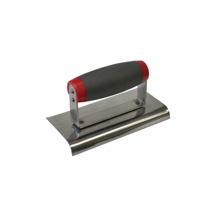 Faithfull FAISGTEDGESS Edging Trowel Soft Grip Handle 6 x 3in | Duco Car Parts UK