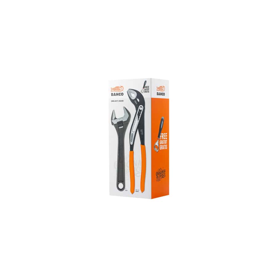 Bahco BAHWPADJSET Original Slip Joint & Adjustable Set | Duco Car Parts UK