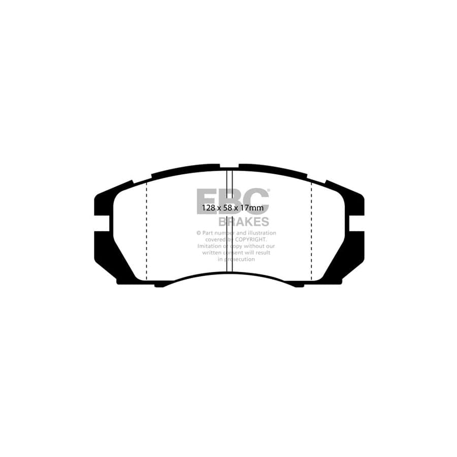 EBC PDKF1836 Subaru Legacy Ultimax Front Brake Pad & Plain Disc Kit 2 | Duco Car Parts UK Car Parts