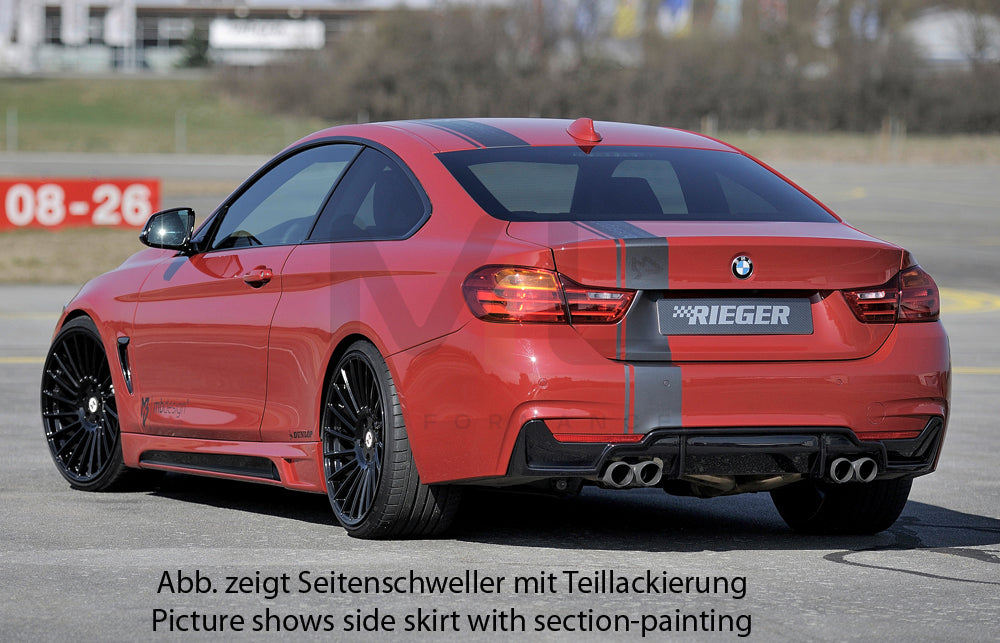 Rieger 00099244 BMW 4 Series F32 F33 Side Skirt 5 | Duco Car Parts UK Car Parts