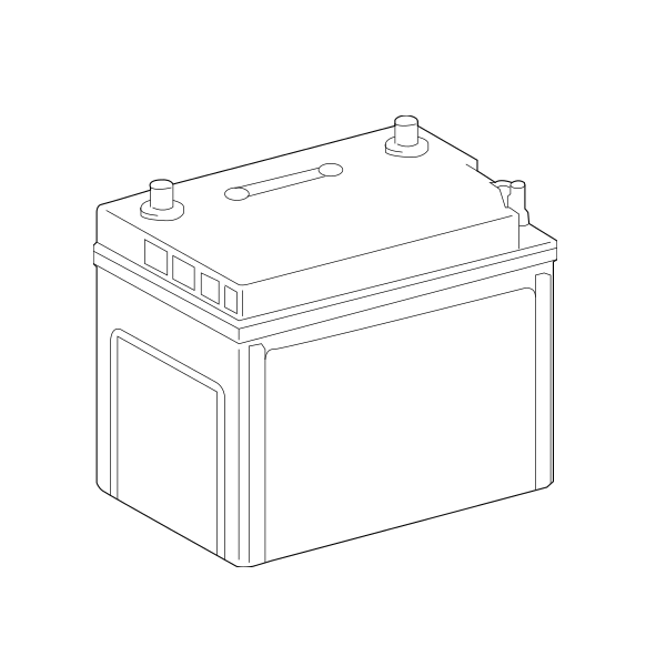 Genuine Lexus 28800-31281 GS Phase 3 Auxiliary 12V Starter Battery
