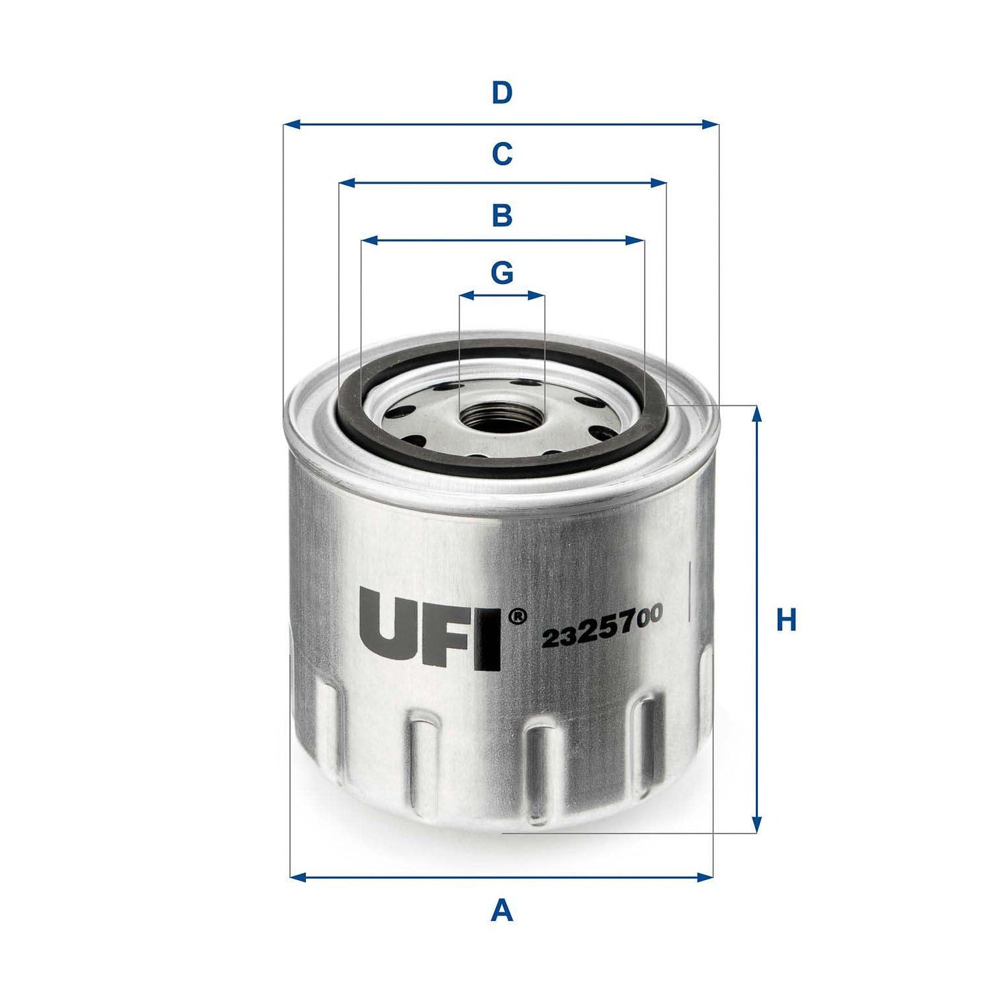 UFI 23.257.00 Oil Filter