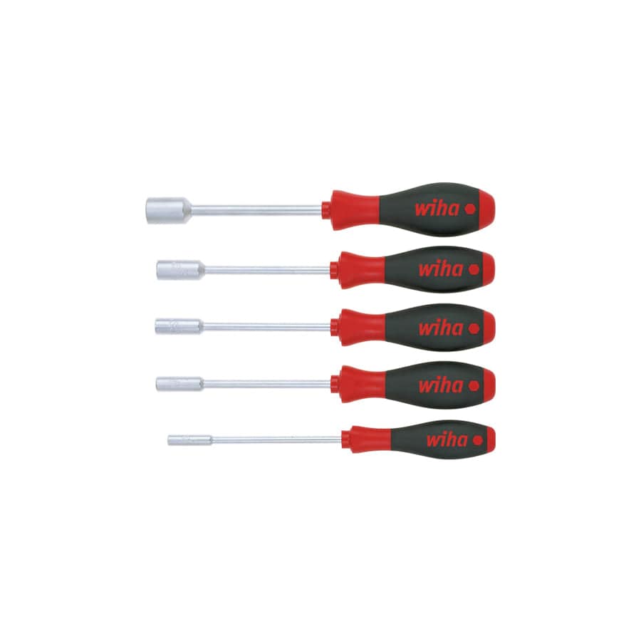 Wiha WHA01034 SoftFinish® Hex Nut Driver Set, 5 Piece | Duco Car Parts UK