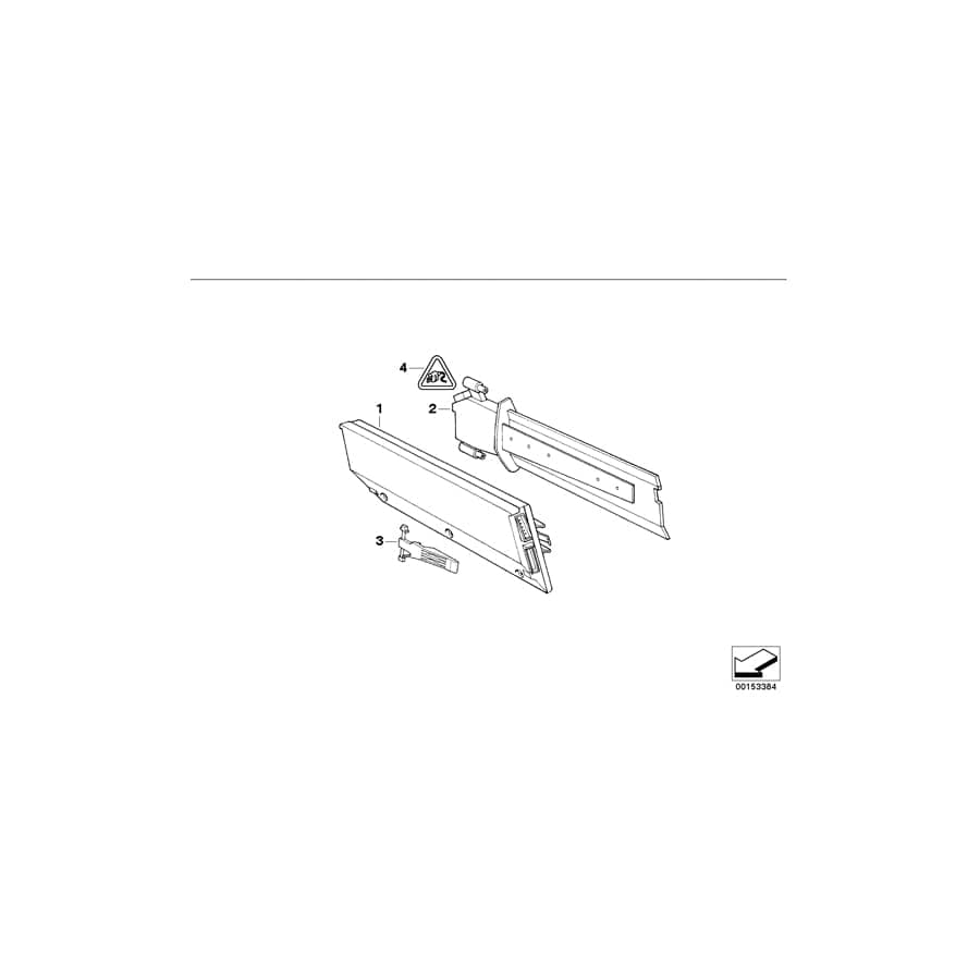 Genuine BMW 64111388202 E32 Limit Switch (Inc. 740iL, 735i & 730iL) | Duco Car Parts UK Car Parts