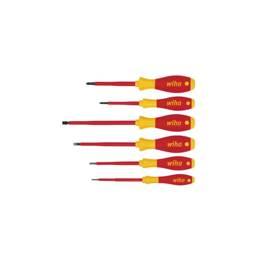 Wiha WHA00833 SoftFinish® electric SL/PH Screwdriver Set, 6 Piece | Duco Car Parts UK
