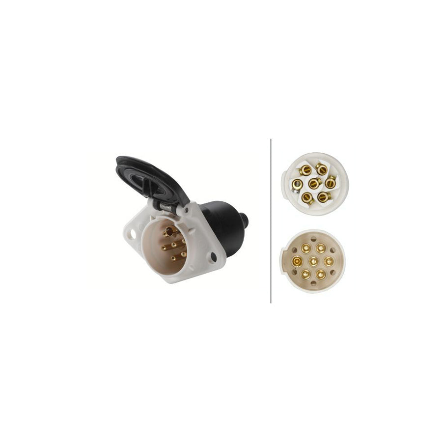 Hella 8DZ 355 203-491 Accessory Kit, Disc Brake Pads Suitable For Mercedes-Benz S-Class