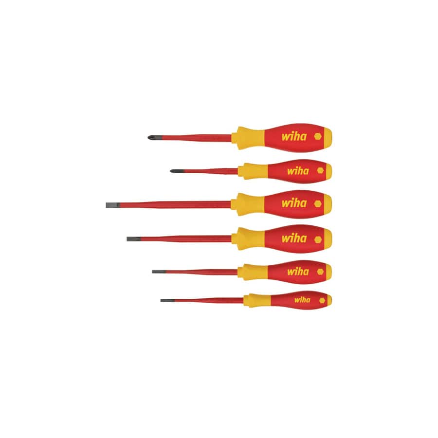 Wiha WHA35389 SoftFinish® electric slimFix SL/PH Screwdriver Set, 6 Piece | Duco Car Parts UK
