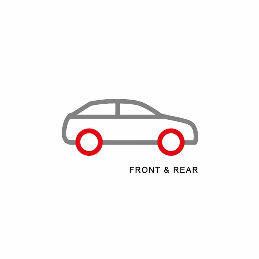 EBC PD40K941 Infiniti Nissan Ultimax Pad & Plain Disc Kit - Akebono Caliper (Inc. QX50 & Skyline V36) 5 | Duco Car Parts UK Car Parts