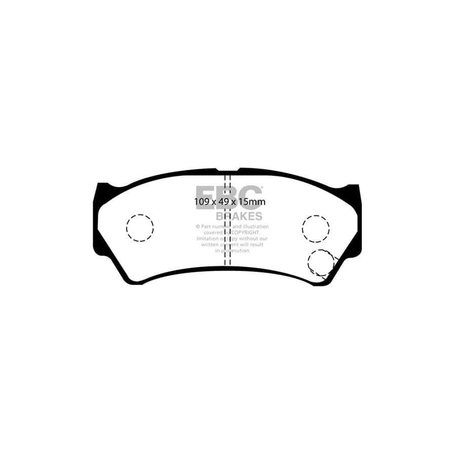 EBC PDKF1853 Suzuki Alto Ultimax Front Brake Pad & Plain Disc Kit 2 | Duco Car Parts UK Car Parts