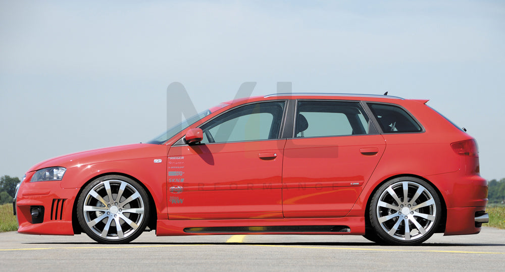 Rieger 00099012 Audi 8P A3 Side Skirt 2 | Duco Car Parts UK Car Parts