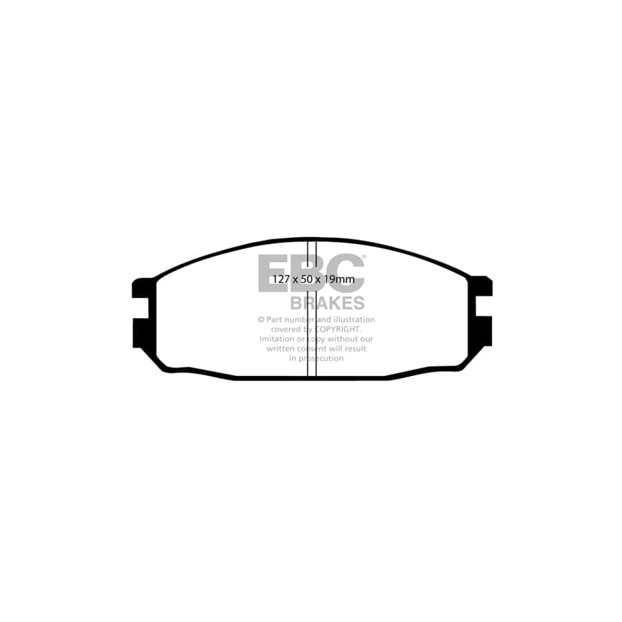 EBC PDKR662 Nissan Patrol Ultimax Rear Brake Pad & Plain Disc Kit 2 | Duco Car Parts UK Car Parts