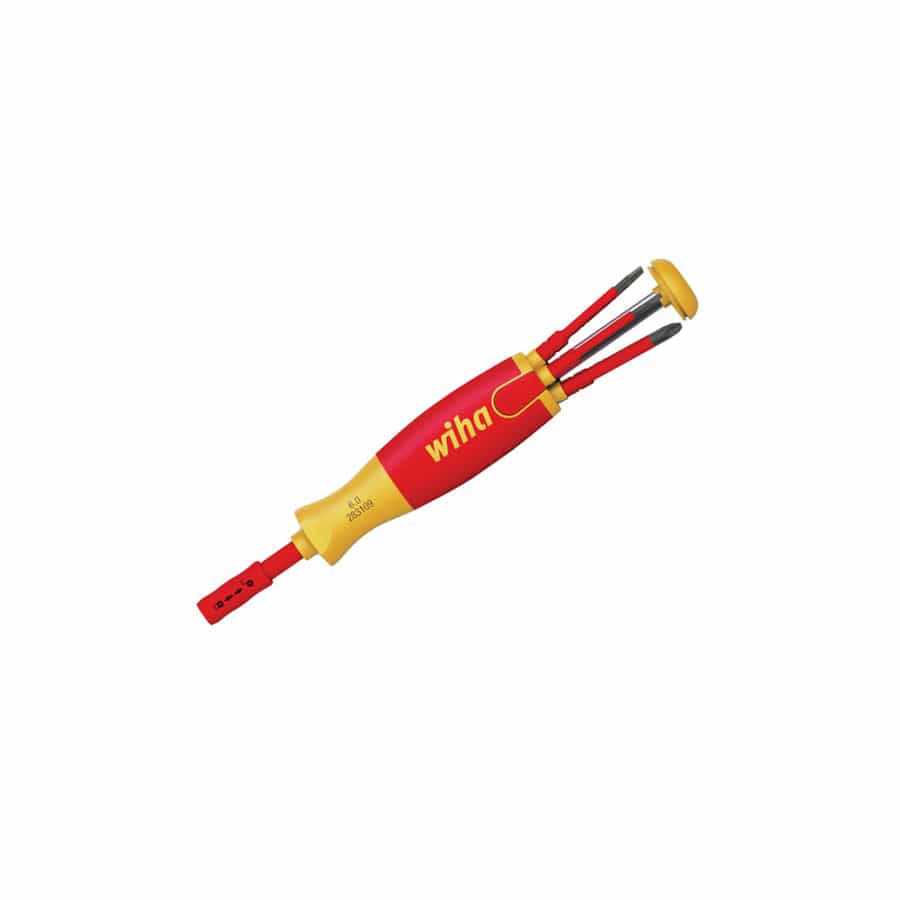 Wiha WHA38612 LiftUp electric Bit Magazine SL/PH Screwdriver Set, 6 Piece | Duco Car Parts UK