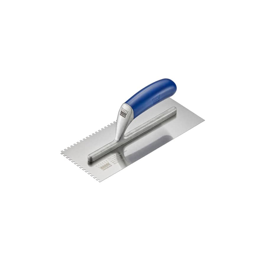 Ragni RAG319NEW R319-4 Tiler's Trowel U 4mm Notches Edge Plastic Handle 11 x 4.3/4in | Duco Car Parts UK
