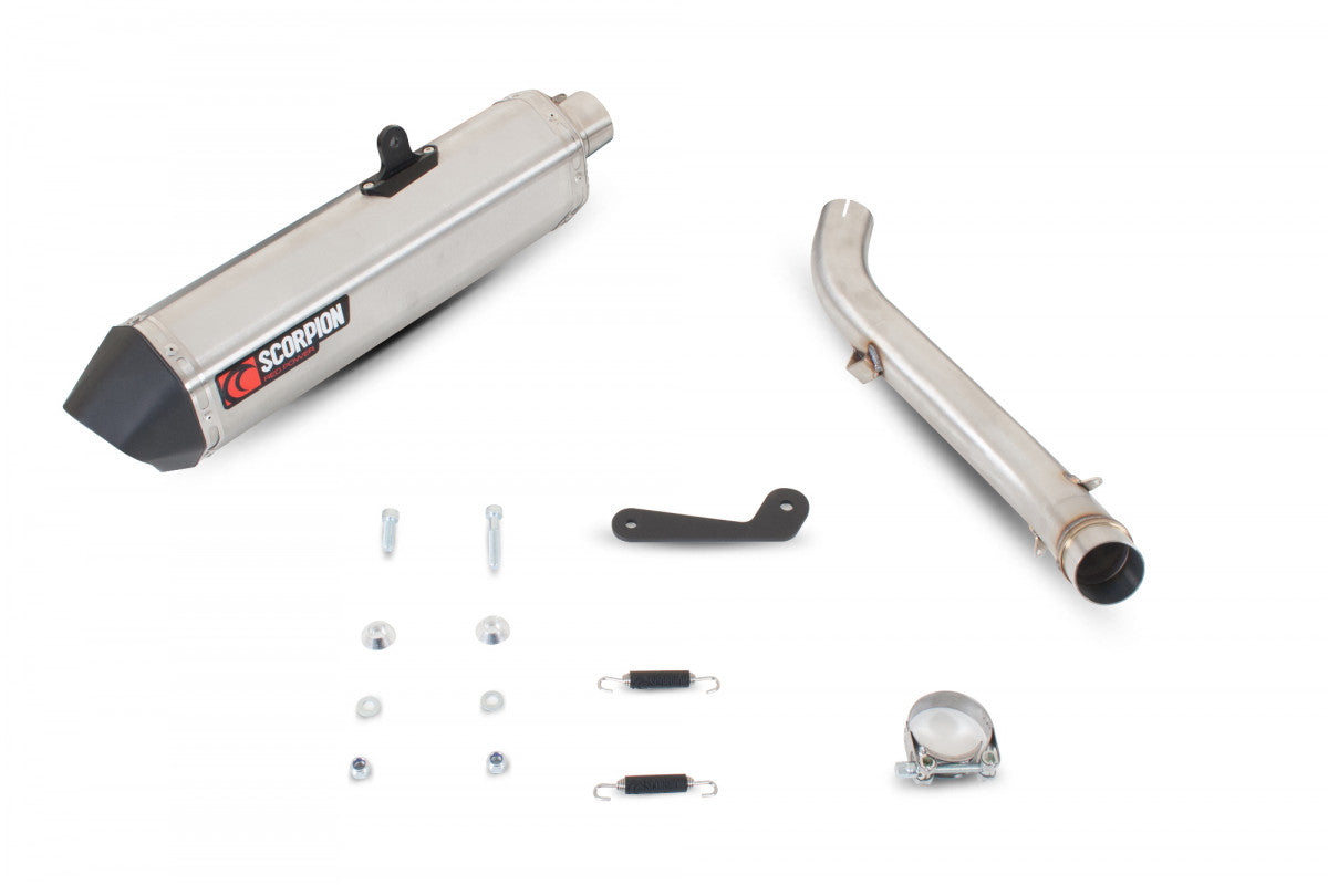 Scorpion RHA104SEO Honda VFR1200 Serket Parallel Slip-On - Brushed Stainless Steel Sleeve | Duco Car Parts UK UK