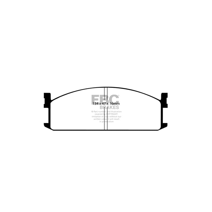 EBC PDKF1520 Bedford Opel Vauxhall Ultimax Front Brake Pad & Plain Disc Kit (Inc. Midi Van & Midi) 2 | Duco Car Parts UK Car Parts