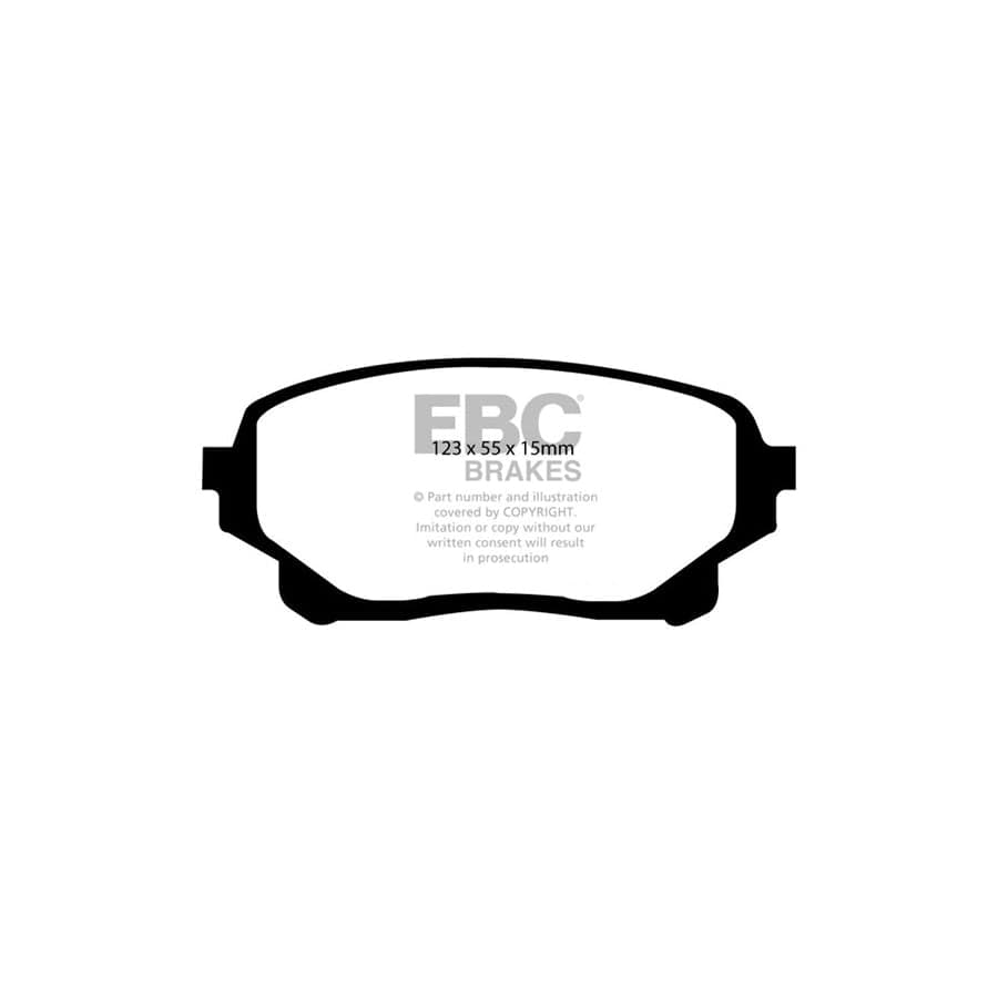 EBC PDKF1864 Suzuki Grand Vitara Ultimax Front Brake Pad & Plain Disc Kit 2 | Duco Car Parts UK Car Parts