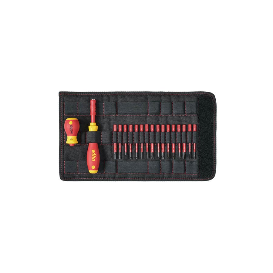 Wiha WHA41231 SoftFinish® electric slimVario Screwdriver Set, 19 Piece | Duco Car Parts UK