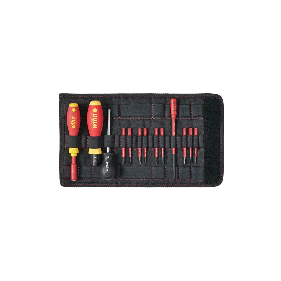 Wiha WHA40674 TorqueVario®-S electric Screwdriver Set, 14 Piece | Duco Car Parts UK