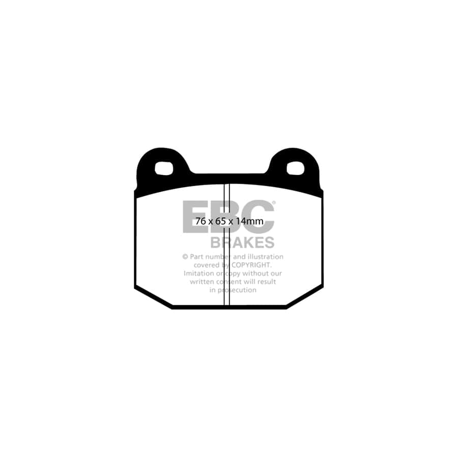 EBC PDKR675 Nissan Ultimax Rear Brake Pad & Plain Disc Kit - Brembo Caliper (Inc. Skyline V35 & 350Z) 2 | Duco Car Parts UK Car Parts