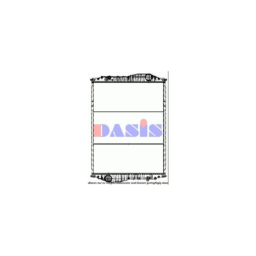 AKS Dasis 460002N Engine Radiator | Duco Car Parts UK