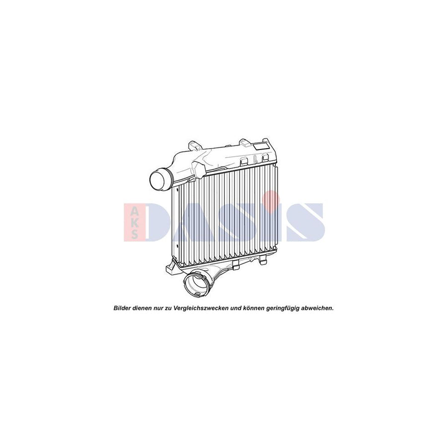 AKS Dasis 177019N Intercooler For Porsche Cayenne (92A) | Duco Car Parts UK