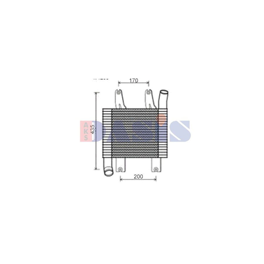 AKS Dasis 567002N Intercooler For Hyundai Terracan (Hp) | Duco Car Parts UK